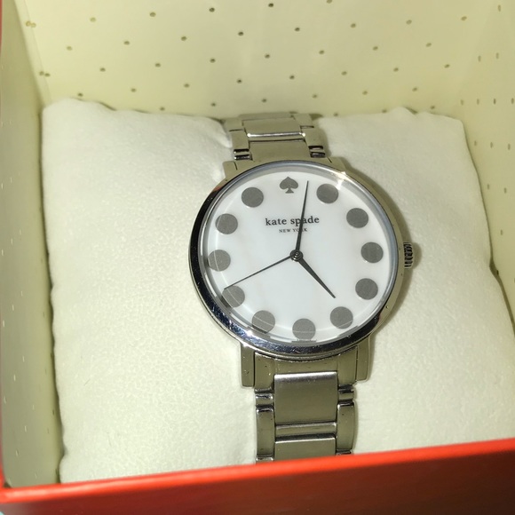 Kate spade gramercy dot stainless steel watch - Picture 2 of 8